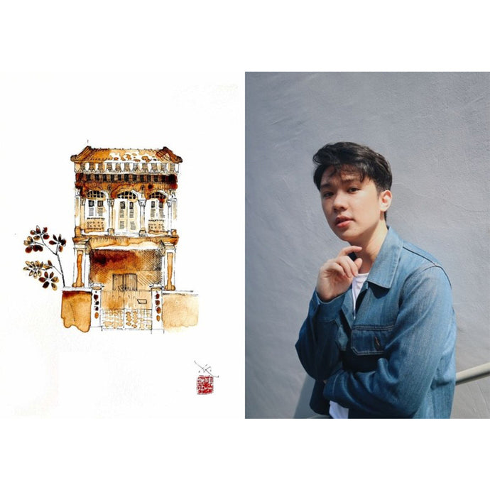 Xiang Yun and Edmund Chen's son Yixi launches website selling own illustrations and watercolour artwork